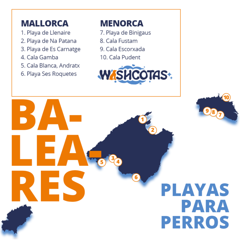 Playas para perros en Islas Baleares
